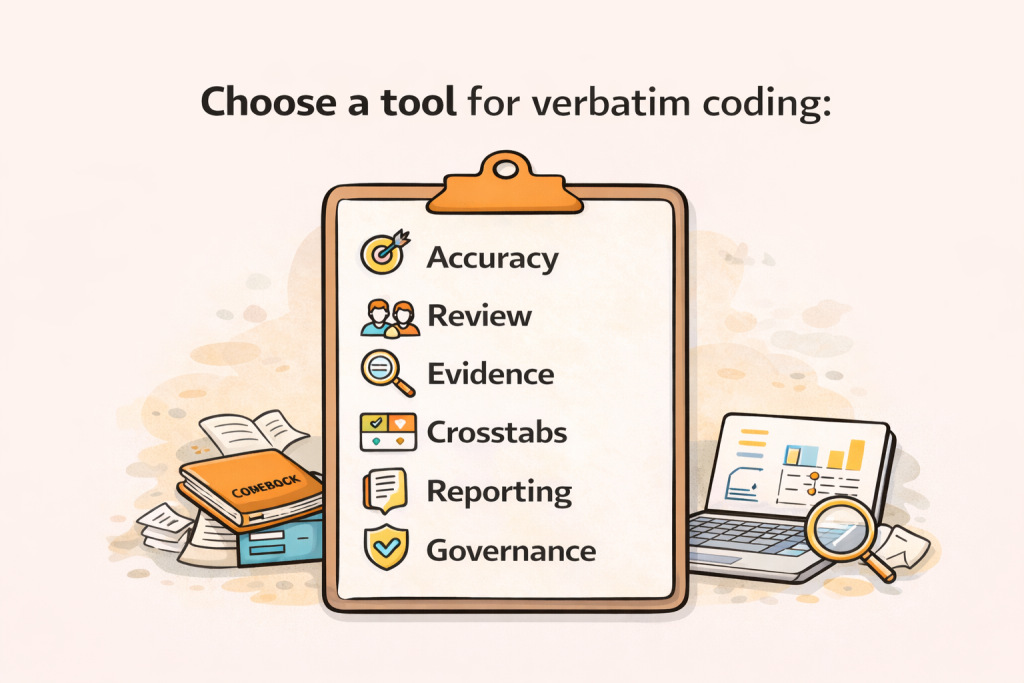 How to choose verbatim coding software