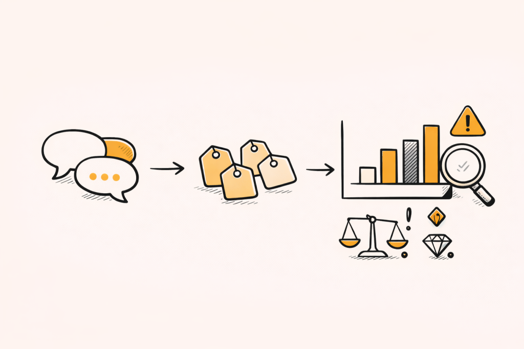 How coded verbatims become &ldquo;data&rdquo;