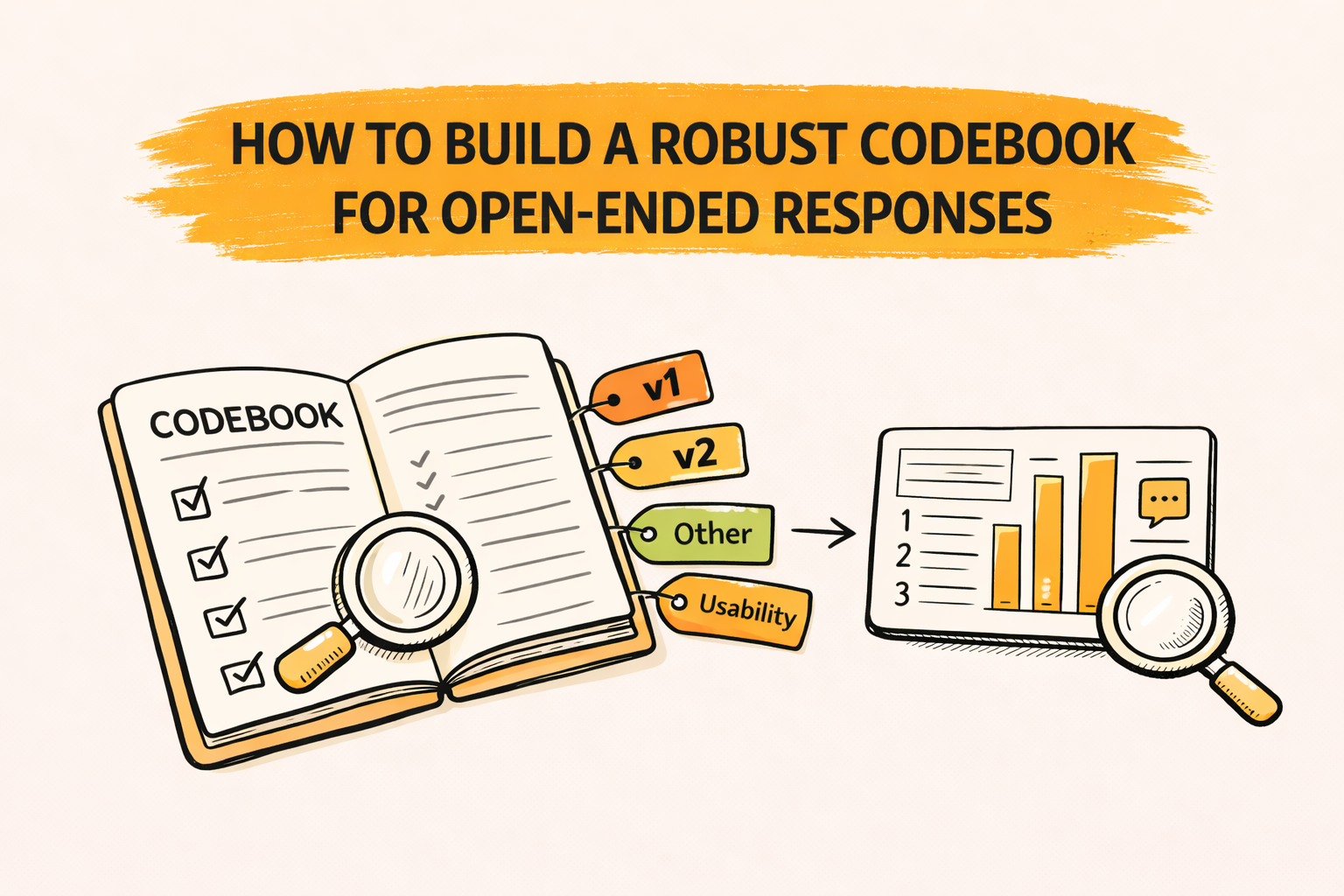 How to Build a Robust Codebook for Open-Ended Responses
