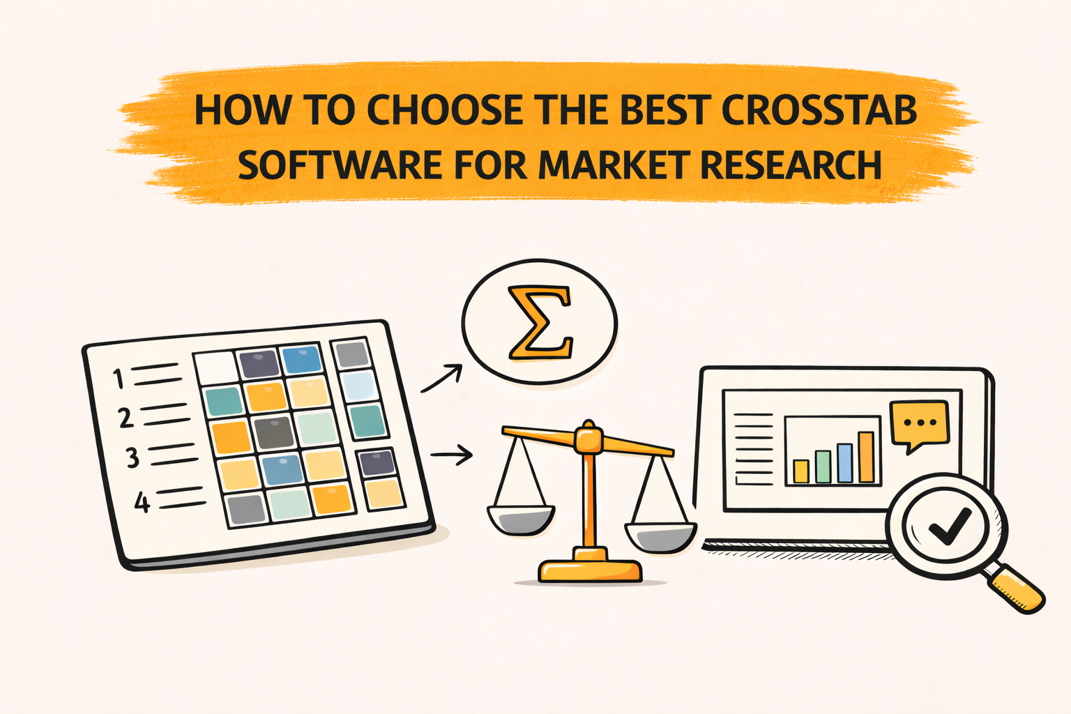 How to Choose the Best Crosstab Software for Market Research
