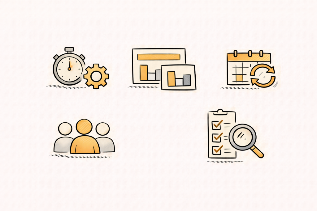 Decision checklist: five questions that settle it